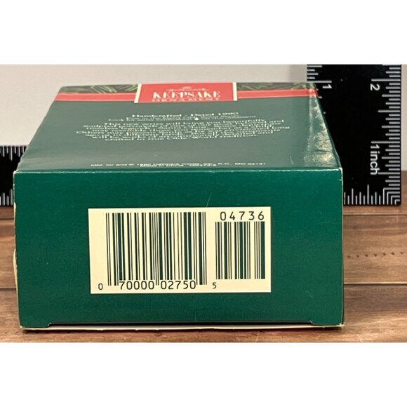 1990 HALLMARK KEEPSAKE ORNAMENT QX473-6 MERRY OLDE SANTA COLLECTOR SERIES - Picture 3 of 6